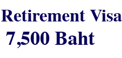Thailand retirement visa